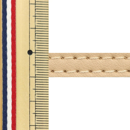 Materiale della borsa "Tape punti in pelle doppio sintetico di circa 10 mm di larghezza #31 MOCHA Brown FTW10-31"