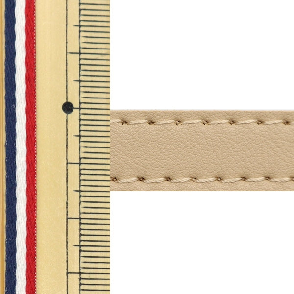 Materiale della borsa "Tape punti in pelle doppia sintetica di circa 15 mm di larghezza #31 MOCHA Brown FTW15-31"