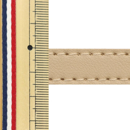 Materiale della borsa "Tape punti in pelle doppia sintetica di circa 15 mm di larghezza #31 MOCHA Brown FTW15-31"