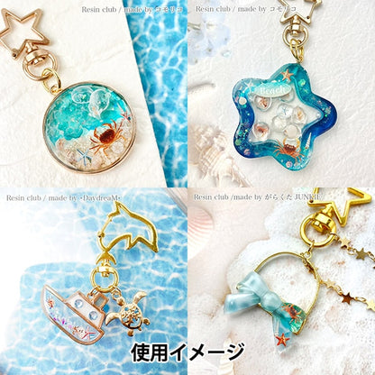 Resin material "Seaside creatures double-sided RC-SCR-101" resin club