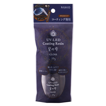 레진슬 루트 "UV 주도 코팅레진 스타 시즈 쿠 글로스 타입 30G 403366] Padico Pajiko