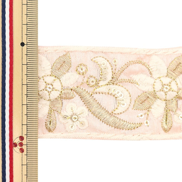 [De la cantidad 5] ArtilleraRibete "2023 Ribete bordado indio 648b"