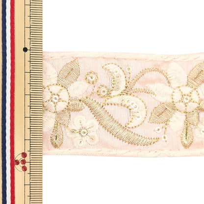 [De la cantidad 5] ArtilleraRibete "2023 Ribete bordado indio 648b"