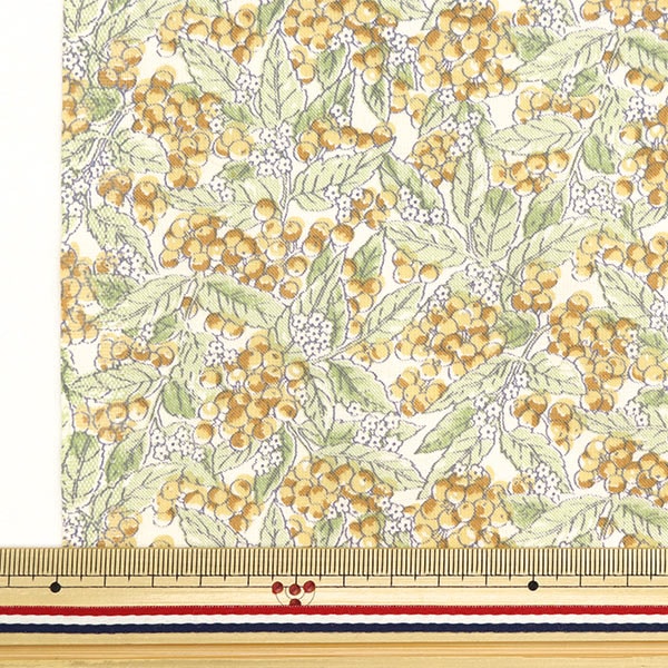 [From quantity 5] Fabric 『Sheeting Heavenly Bamboo Yellow NO-HEBA-B]