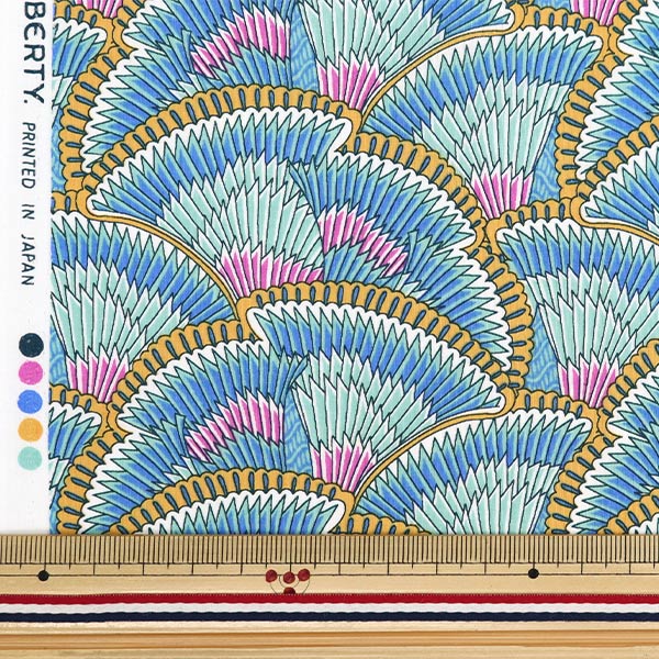 [De 5] Fabric "Liberty Fabric Tanalone Ikaras 36333215-23ct" Libertad Japón Libertad Japón