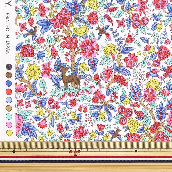 [From quantity 5] Fabric "Liberty Fabric Tana lawn Solter's Forest 3633238-23AT] Liberty Japan