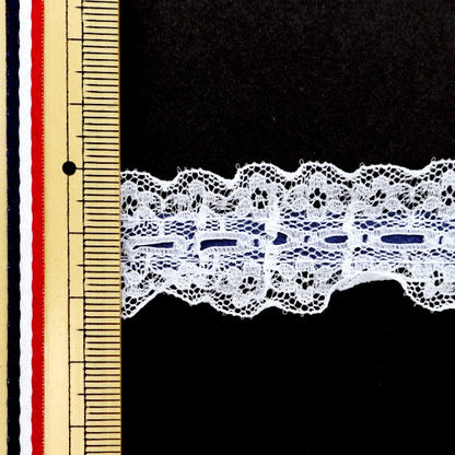 [수량 5에서] 레이스 "리본Russell Frill 2023 너비 약 2.5cm 40 번째 컬러 12432RB-40 "