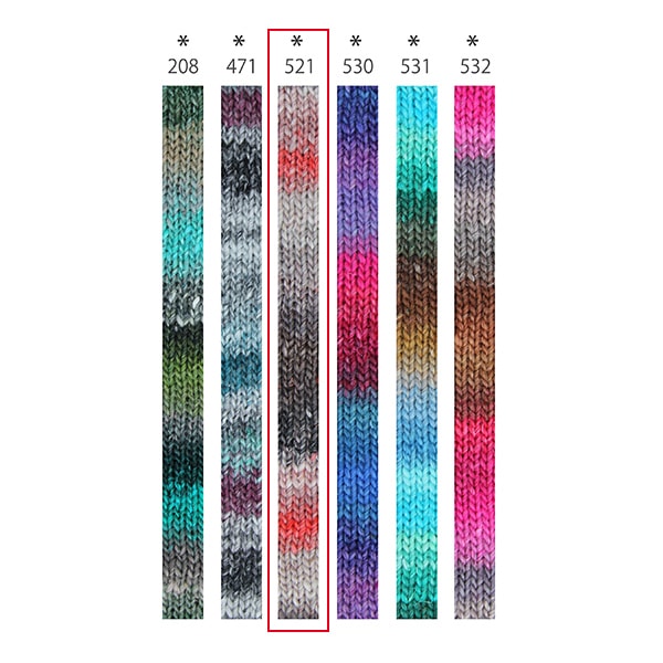 Fall and winterYarn "Silk Garden 521 Color" NORO Hideaku Noro