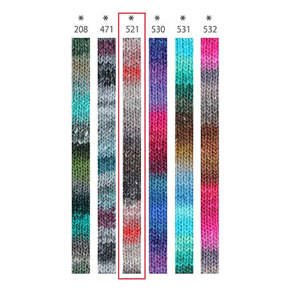 Fall and winterYarn "Silk Garden 521 Color" NORO Hideaku Noro