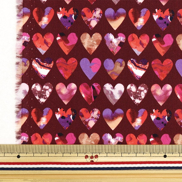 [Aus Quantität 5] Stoff "Liberty Fabric Tanalone Marble Hearts 3636834-au" Liberty Japan Liberty Japan