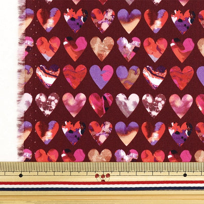 [From quantity 5] Fabric "Liberty Fabric Tana lawn Marble Hearts 3636834-AU " Liberty Japan