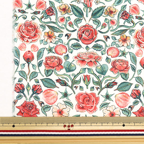 [De la cantidad 5] Fabric "Liberty Fabric Tanalone Pen Rose 3636838-Au" Liberty Japón Libertad Japón