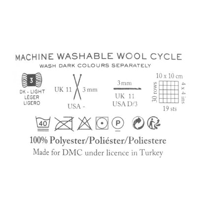 الخريف/الشتاءخيوط الغزل "الشنيل السعيد رقم 26" DMC DMC