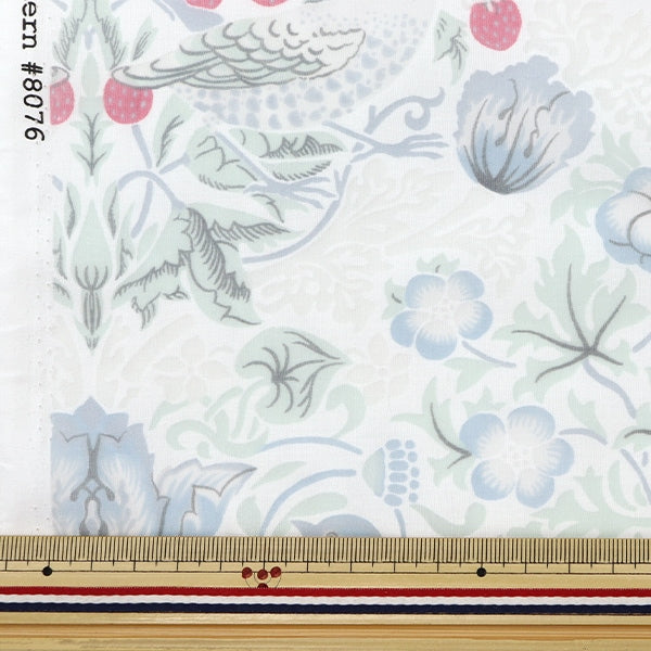 [Dalla quantità 5] Fabric "Moda Best of Morris Best of Morris Opal Strawberry Sea 8076-16"