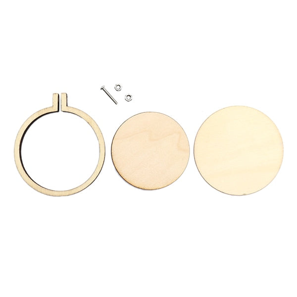 Marco de bordado "Marco de bordado en miniatura Ronda 5cm x 5.7cm ZA0784"