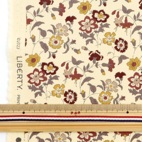 [De la quantité 5] tissu "Liberty tissu en velours côtelé Eyisha 1223207L1463B" Liberty Japan Liberty Japan