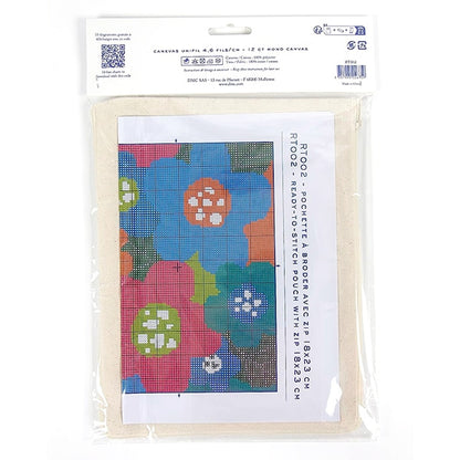 Embroidery kit "Women's Titch Stitch Pouch L RT002" DMC Dewem Sea
