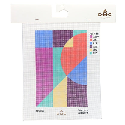Embroidery kit "Print Canvas Mercury C2223" DMC Dewhem Sea