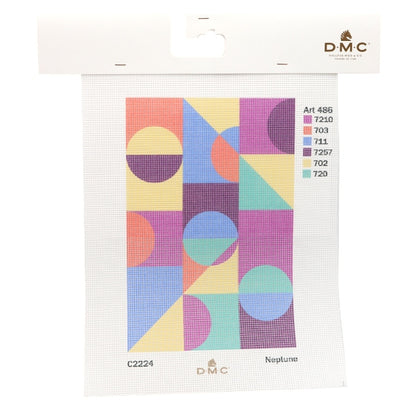 Embroidery kit "Print Canvas Neptune C2224" DMC DMSea