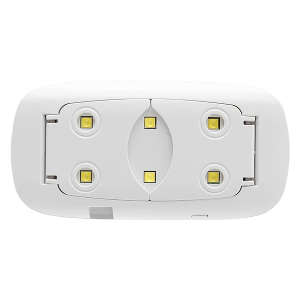 Lampe en résine "UV / LED Resin Light 6W (WATT) Blanc 10273-01" Laine crue Harawool