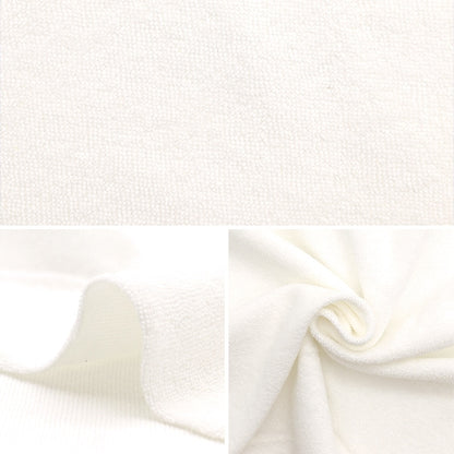 [From quantity 5] Fabric "Organic cotton pile off-white MFH17057-OW"