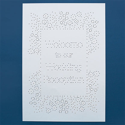 Embroidery kit "YarnPaper embroidery welcome board Mimosa H435-001] Hamanaka