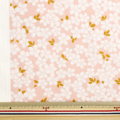 [De la quantité 5] Tissu "Sièges Pink Flower multi-étroies 142-1341-C1"