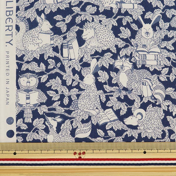 [Da 5] Fabric "Liberty Fabric Tanalone Woodland Library DC32583-B" Liberty Japan Liberty Japan