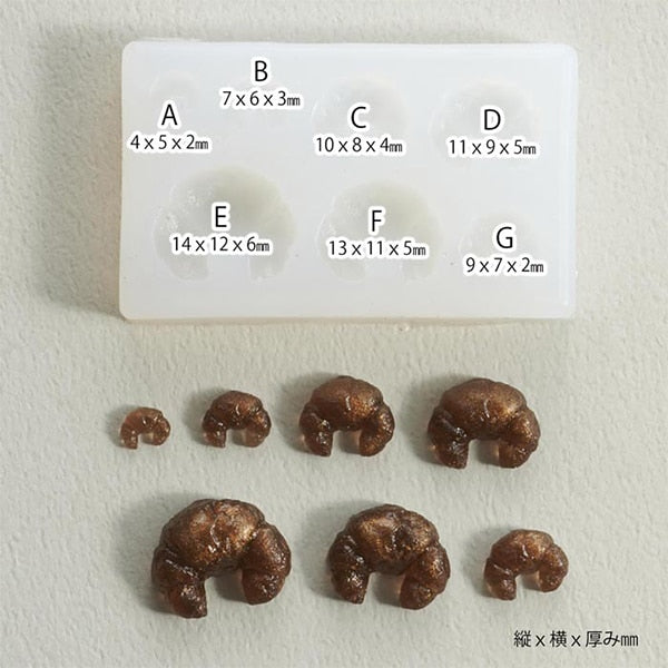 Harzform "Siliziumschimmel Miniatur-Süßigkeiten Bäckerei A 10-3973"