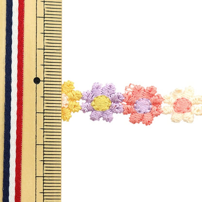 レースリボンテープ 『ミニマーガレットケミカルレース 約2m巻き MC07』