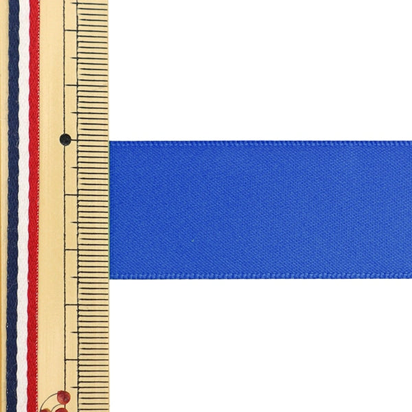 الشريط ``بوليستر ساتان على الوجهينالشريط أزرق 25 مم × 3 م"