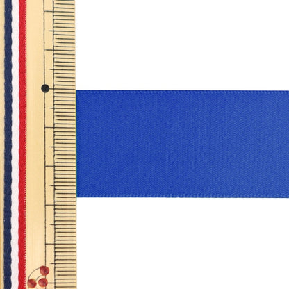 الشريط ``بوليستر ساتان على الوجهينالشريط أزرق 28 مم × 3 م"