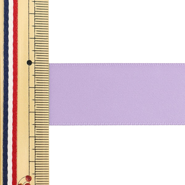 리본 "폴리 에스테르 이중 새틴리본 보라색 25mm x 3m "