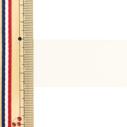 الشريط ``بوليستر ساتان على الوجهينالشريط عاجي 28 مم × 3 م"