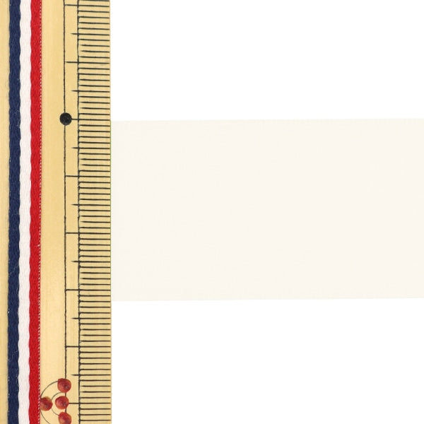 الشريط ``بوليستر ساتان على الوجهينالشريط عاجي 32 مم × 3 م"