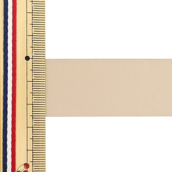الشريط ``بوليستر ساتان على الوجهينالشريط شقراء 25 مم × 3 م"