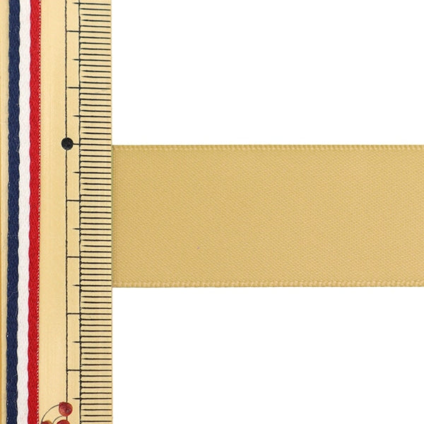 الشريط ``بوليستر ساتان على الوجهينالشريط مغرة 25 مم × 3 م"