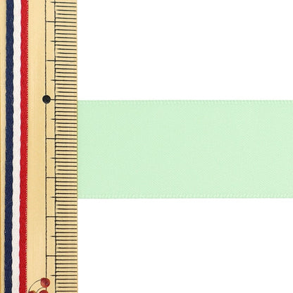 الشريط ``بوليستر ساتان على الوجهينالشريط نعناع 25 مم × 3 م"