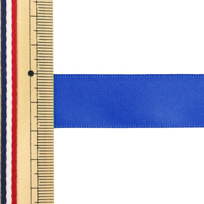 丝带 “聚酯双面缎面丝带 蓝色19mm x 3m”