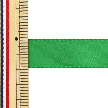 리본 "폴리 에스테르 이중 새틴리본 녹색 19mm x 3m "