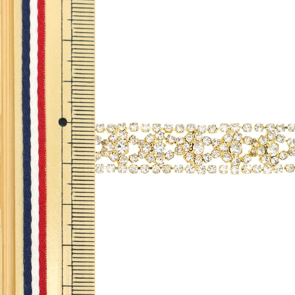 [الكمية من 5] الحرف اليدويةالزركشة `` رائعالزركشة الذهب GY-86-19-12G”