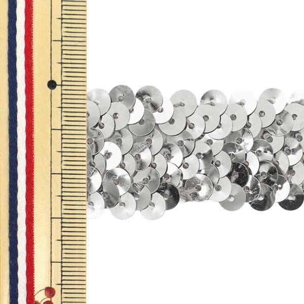 [De la cantidad 5] ArtilleraRibete 『Ribete de purpurina Silver 9108-Si"