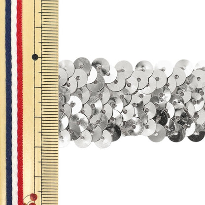 [De la cantidad 5] ArtilleraRibete 『Ribete de purpurina Silver 9108-Si"