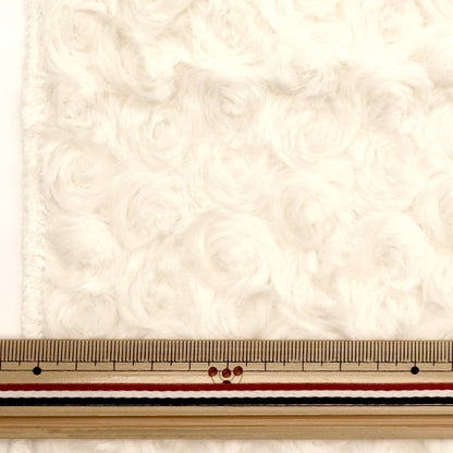 Tela "Rose Bore cortada Tela Off-blancos de aproximadamente 70 cm x 100 cm C-KA22-6-1ow"