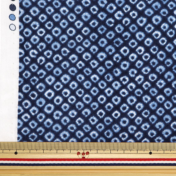 [De la quantité 5] tissu "effrayant l'ouverture d'ouverture motif japonais kanoko 850257-1-1"