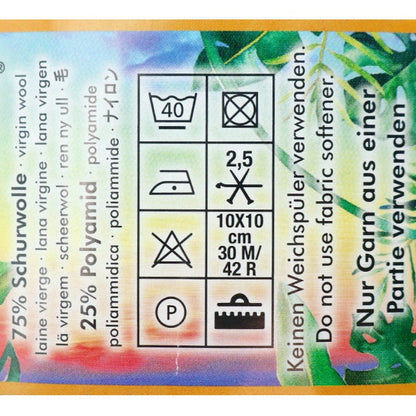 Fil à chaussettes pelote de laine "Legen Valdo 19 4ply 11336 Non."