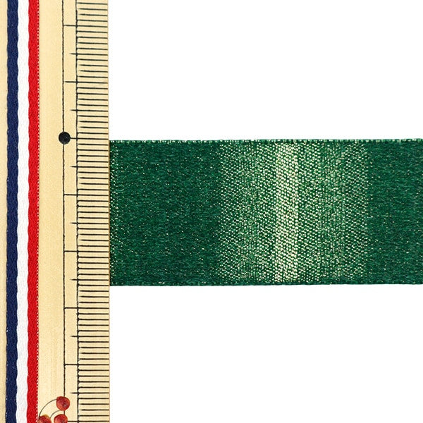 [From quantity 5] Ribbon "Gradient Lameten Approximately 25mm Width 91 Color 7400"