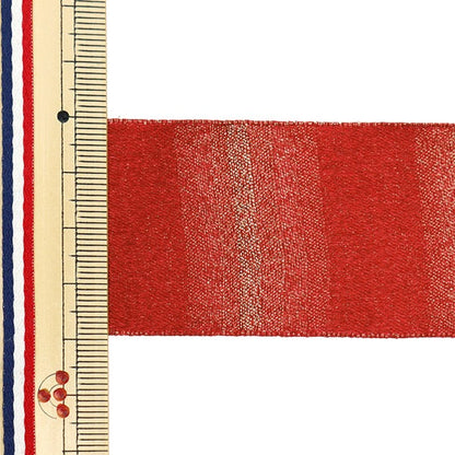 [From quantity 5] Ribbon "Gradient Lameten Approximately 38mm Width 35th color 7400"