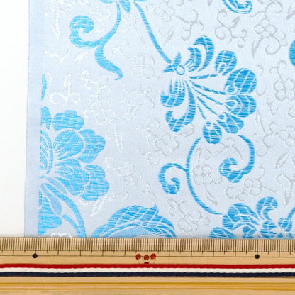 [From quantity 5] Fabric "Costume China Brocade Phoenix White Pacific x Light Blind NDC8701-H06WS"