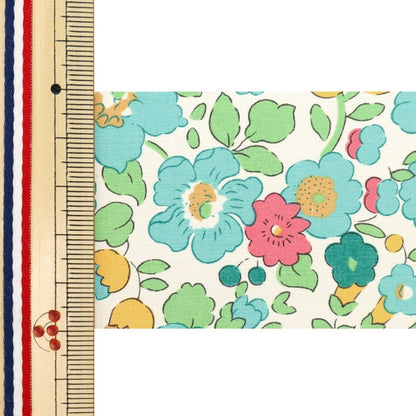 [From quantity 5] Ribbon "Liberty Fabric PrintRibbon Width 50mm RI-3332019DE]